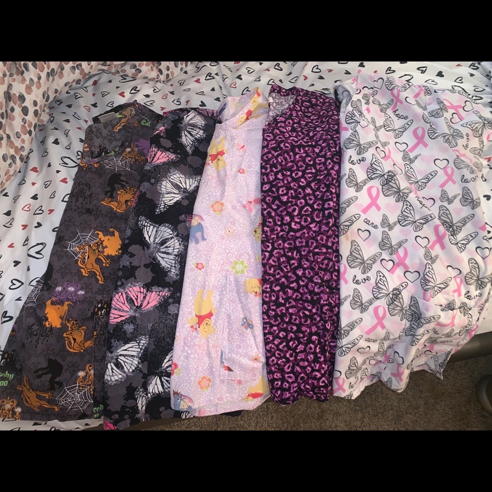 Scrub tops